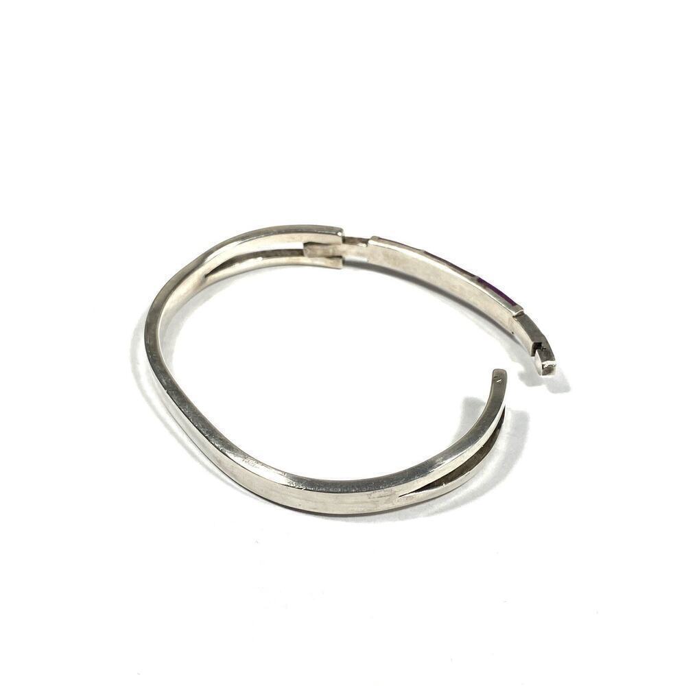 Taxco Mexico 925 Sterling Slver Bracelet TCH-10 6.5” 26.31 art Deco Vintage - Picture 4 of 8